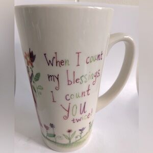 When I count my blessings, I count you Twice Mug by Natural Life